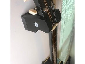 tutorial de guitarra cabide 3d impressão violão 3d print model - Mito3D