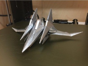 arwing riparato i veicoli starfox star fox 3d print model - Mito3D