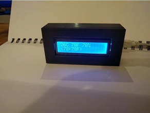 desktop termometro elettronica 3d print model - Mito3D