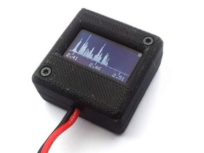 lantian mini de alta sensibilidad 24g frecuencia espectrógrafo caso la electrónica 24ghz el analizador oled control radio espectro wifi 3d print model - Mito3D