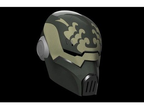 asajj ventress máscara props clonewars el casco starwars 3d print model - Mito3D