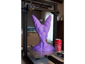 two ears teeth creatures alien anycubic benchmark cr10 cr10s creality fdm figurine form2 formlabs photon sla statue wanhao zbrush 3d print model - Mito3D