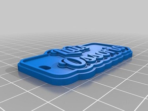 ossorio Anahtarlık özelleştirilmiş 3d print model - Mito3D