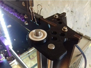 geeetech ctc prusa i3 diy axis bracket remix printable bearing 3d printer parts 3d print model - Mito3D