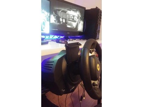 thrustmaster mobile lcd holder computer 3d print model - Mito3D