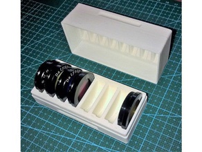 box 125 inch filters physics astronomy holder telescope 3d print model - Mito3D