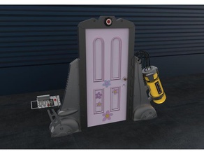 monsters inc boos door 3d printing 3d print model - Mito3D