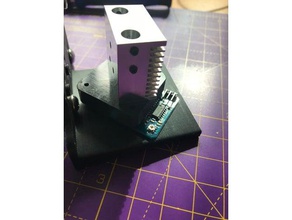 precision piezo orion mount air cooled chimerachimera+ 3d printer parts cr-10s e3d chimera 3d print model - Mito3D