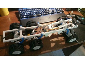 22xx motor mount rc vehicles 3d print model - Mito3D