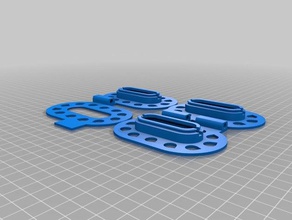 my customized maverick thermoworks 3 probe spool kitchen dining 3d print model - Mito3D