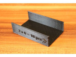 sigara paketi dolgu ev malzemeleri Yardımcısı 3d print model - Mito3D