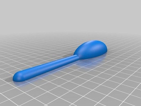 il mio personalizzato cucchiaio cucina pranzo 3d print model - Mito3D
