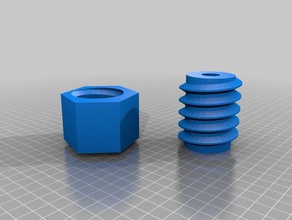 apermanecer screwhexa gancho 3d impressão 3d print model - Mito3D