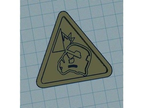 stormtrooper head bump art 501st legion joke tk tote 3d print model - Mito3D