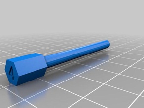 3mm 4mm 5mm bullone dado fori art strumenti tinkercad 3d print model - Mito3D