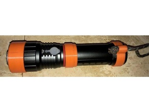 nebo slyde king tpu bumpers tools flashlight 3d print model - Mito3D