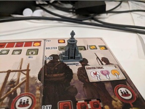 monumento foice brinquedo jogo os acessórios boardgame 3d print model - Mito3D