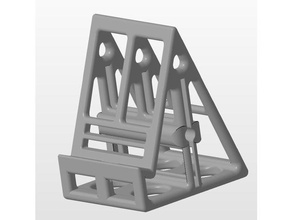 6 pouces support art outils 3d print model - Mito3D
