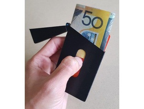 slim wallet v40 slimmerer spec 3d stampa 3d print model - Mito3D