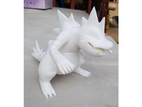 pokemon feraligatr figura brinquedos jogos 3d print model - Mito3D