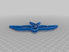 my customized origami swallow animals 3d print model - Mito3D