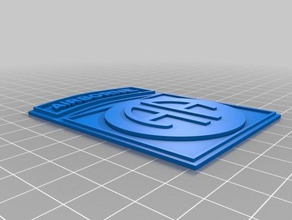 82nd airborne division patch hobby 3d print model - Mito3D