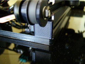 tronxy x1 Endkappe 3d Drucker Teile 3d print model - Mito3D