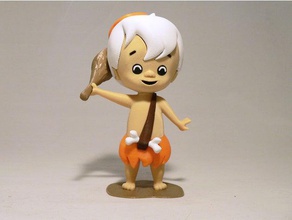 bambam escombros personas bebé de dibujos animados los cómics picapiedra 3d print model - Mito3D