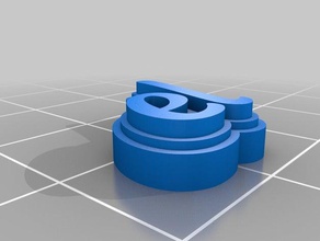 el calabacín llaveros personalizado 3d print model - Mito3D