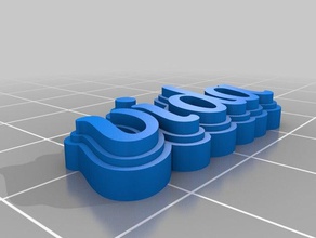 vida kabak Anahtarlık özelleştirilmiş 3d print model - Mito3D