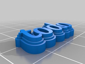 todo zucchini Schlüsselanhänger angepasst 3d print model - Mito3D