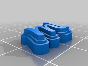 mi zucchine i portachiavi personalizzato 3d print model - Mito3D
