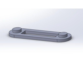 anet a8 improved x-belt tensioner stoper 3d printer accessories x-axis 3d print model - Mito3D