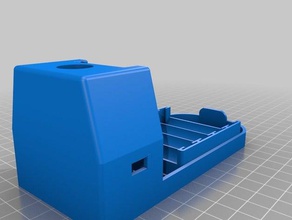duplo train rc section médiane imprimable sans soutient mécanique les jouets lego radio contrôlée 3d print model - Mito3D