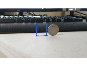 small quick retraction test 3d printing tests calibration 3d print model - Mito3D