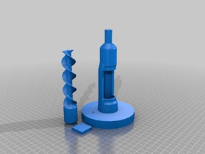 plotter pennello estrusore 3d stampa 3d print model - Mito3D