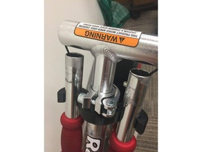 scooter handle bar holder sport outdoors clip gadget handlebar kick razor ride tool 3d print model - Mito3D