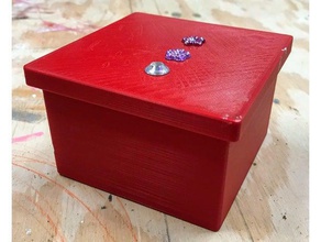 magnetic lid box containers 3d print model - Mito3D