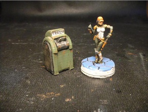 trash can 3d printing 28mm 28mmscale fallout 4 post-apocalyptic 3d print model - Mito3D