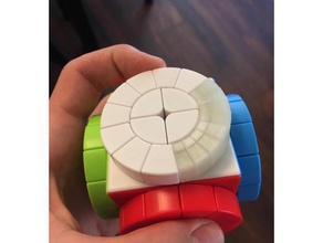 super máquina del tiempo la tiempo, mod puzzles cubo rubiks cube curvas de puzzle 3d print model - Mito3D
