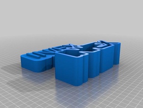 cajacables los juguetes juegos personalizado 3d print model - Mito3D