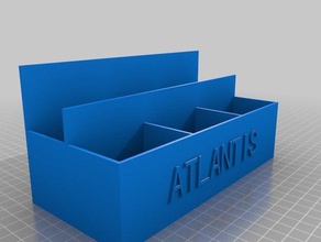 meine angepassten remote-Halter Container 3d print model - Mito3D