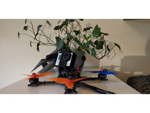 emax hawk 5 gopro hero 3 befestigen rc Fahrzeuge Drohne mount 3d print model - Mito3D
