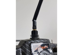 taranis x9d caso dell'antenna di sma adattatore rc i veicoli montaggio frsky 3d print model - Mito3D