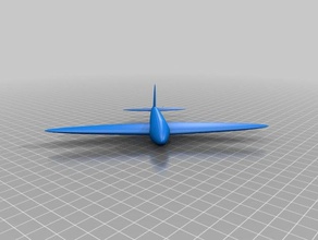 model glider vehicles airplane 3d print model - Mito3D
