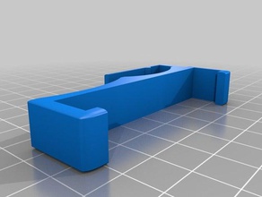 curtain fascia clip replacement parts 3d print model - Mito3D