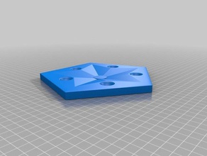cristallo griglia interattiva arte 3d print model - Mito3D