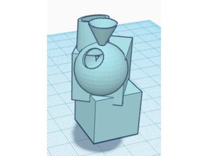 1 depolama Kulesi kaplar 3d print model - Mito3D