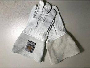 lukes glove comunicator props 3d print model - Mito3D