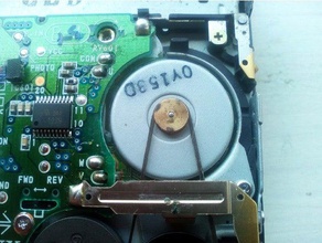 walkman ex-serie 600 cinghia di trasmissione audio cassetta sostituzione sony il nastro wm ex-610 ex-678 3d print model - Mito3D